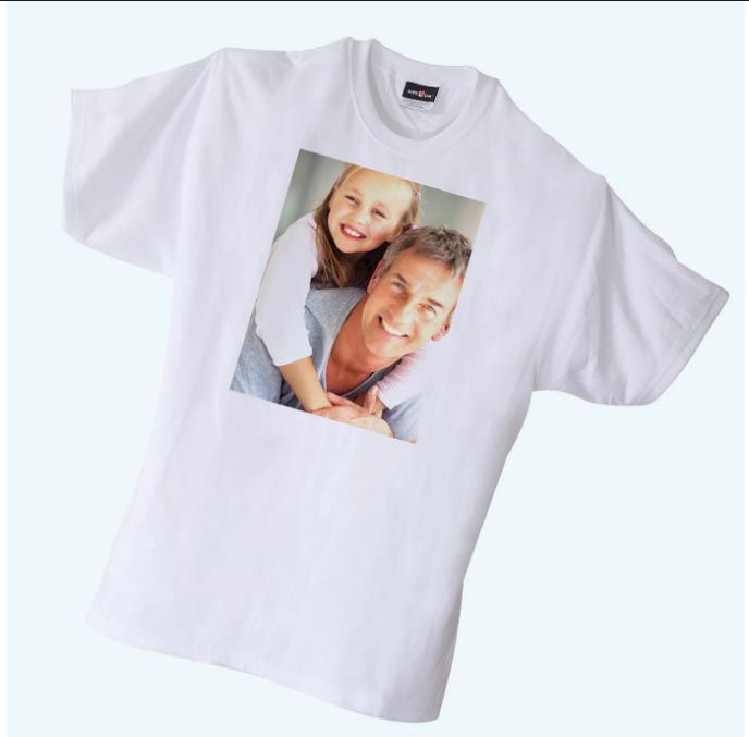 Custom Printed T-Shirt with Photo, Logo & Text | Personalized Round Neck Cotton T-Shirt - Image 2