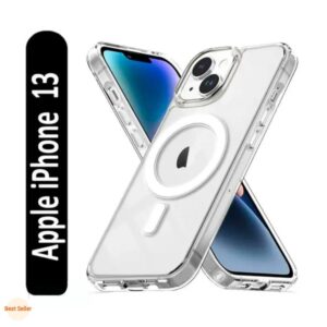 MagSafe Magnetic Clear Case for iPhone 13 / 14 – Shockproof Transparent Back Cover