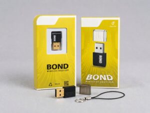 BOND R8 Bluetooth 5.4 Wireless Audio Receiver USB Dongle – 10m Range